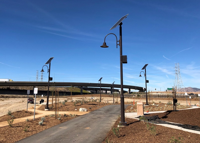 Rotary Park and Kentucky St. | Solar Pathway Lighting