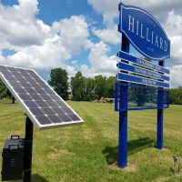solar street and roadway lights