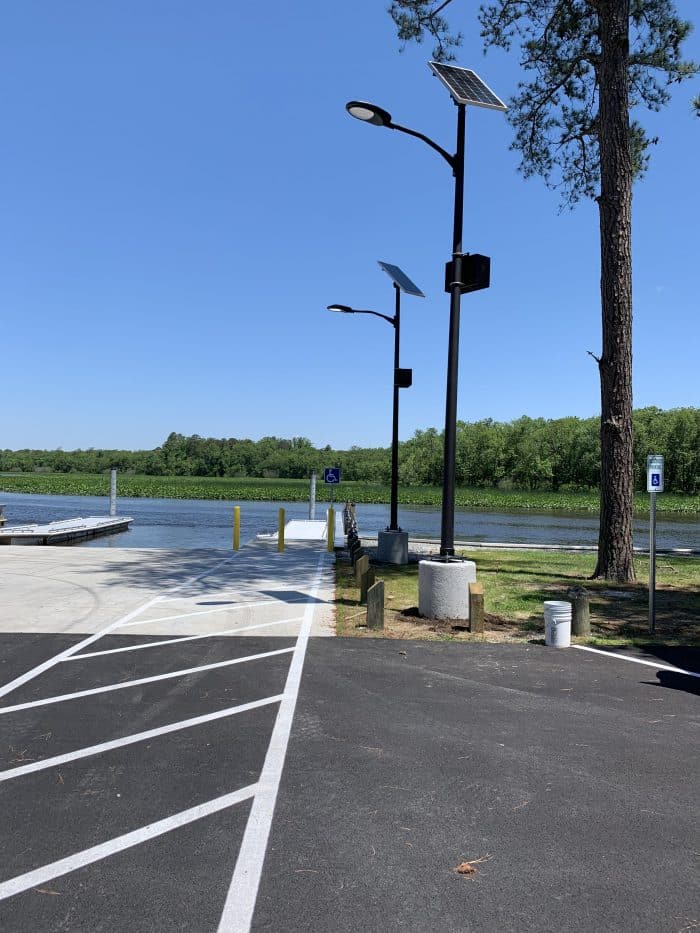 Phillips Landing | Solar Parking Lot Lighting
