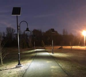 outdoor solar pathway lights