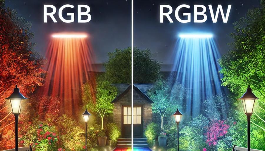 RGB Lights Vs. RGBW Lights