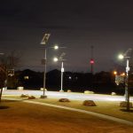 outdoor solar powered led residential street lights
