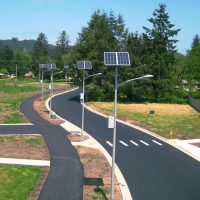 solar street and roadway lights