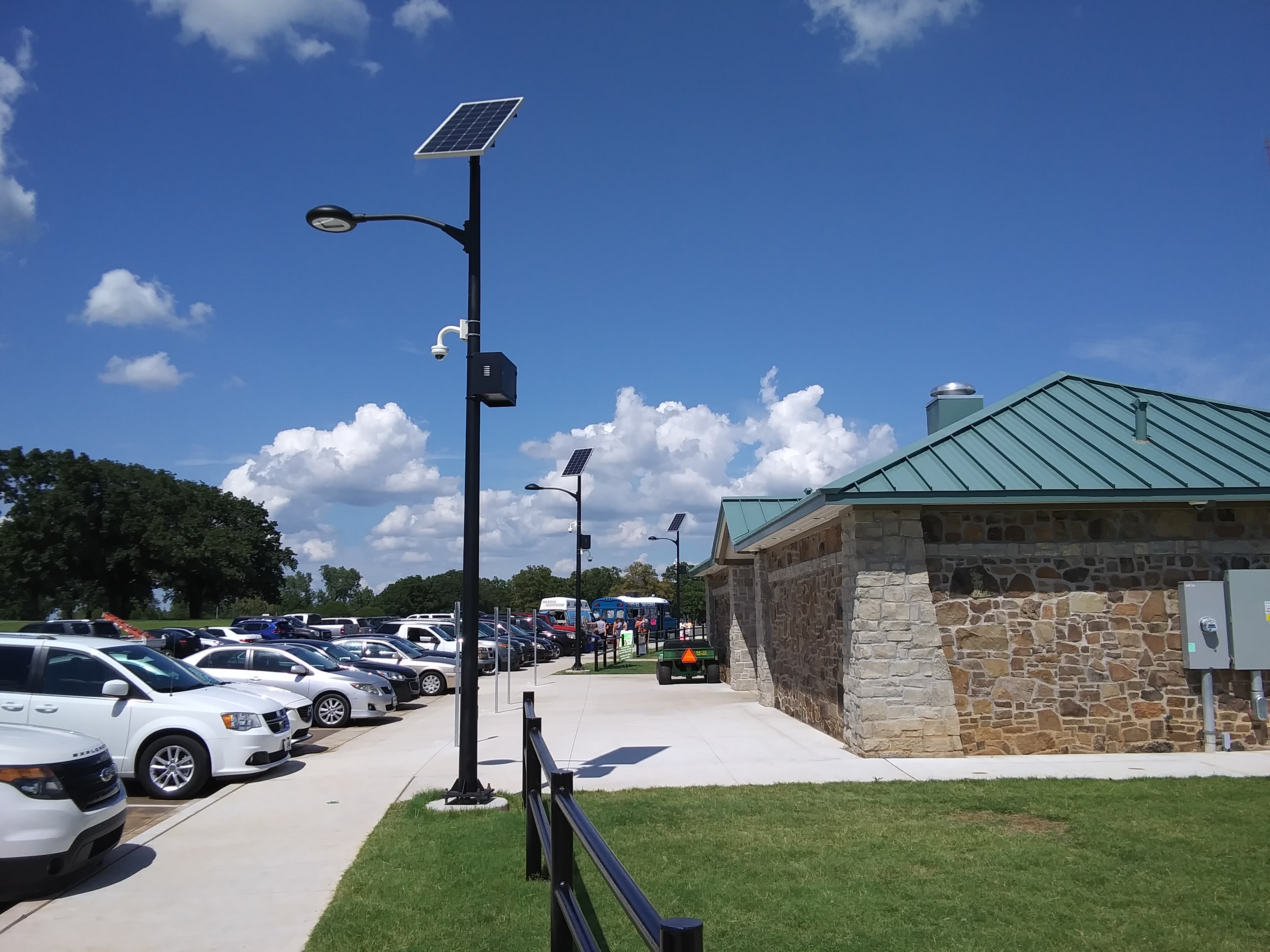 Solar Parking Lot Lights in Virginia