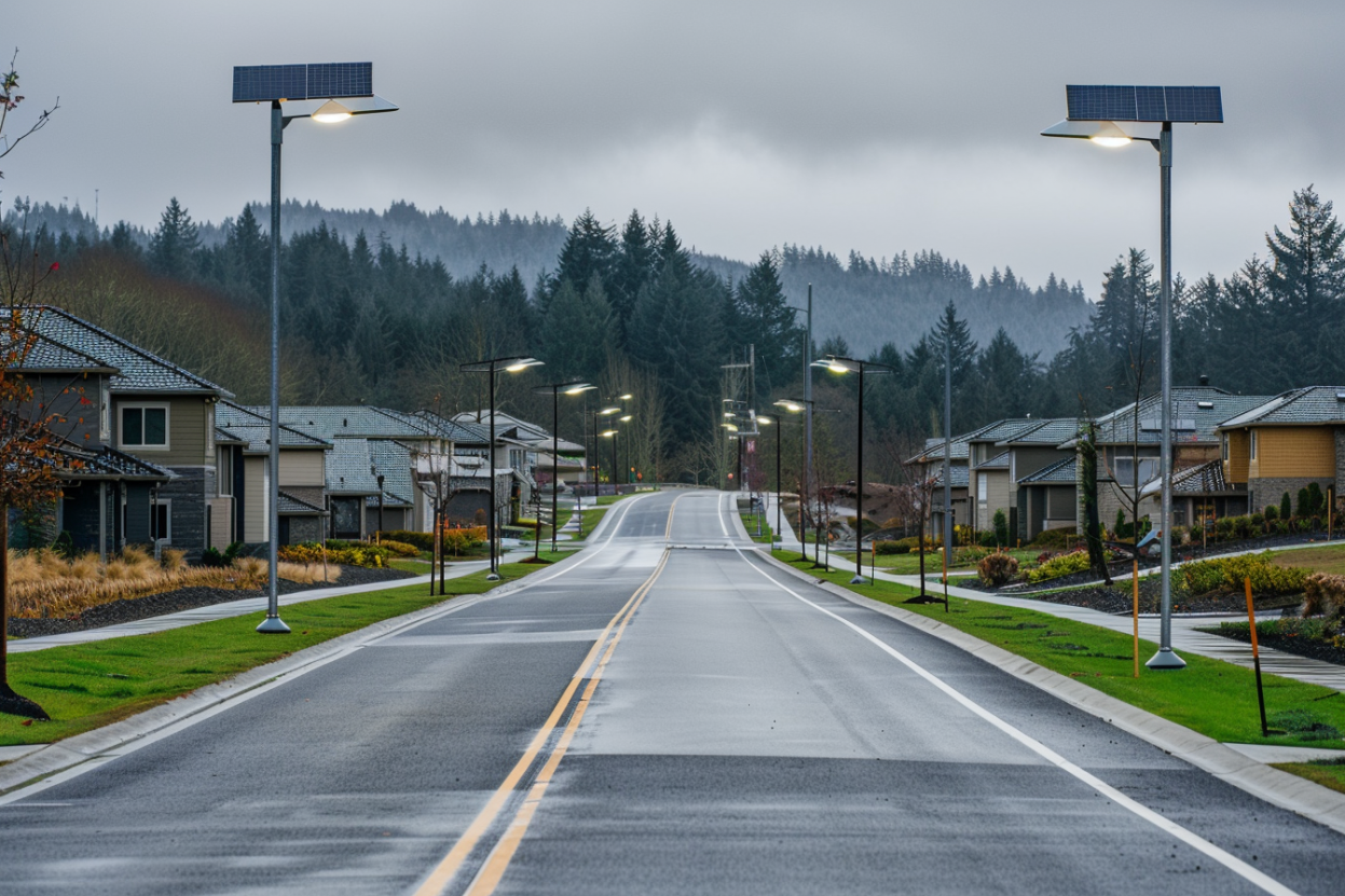 Solar Lights in Rainy Weather