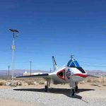 military base display outdoor solar lighting