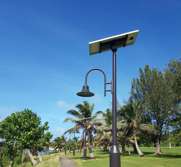 Tinian Island Pathway lights