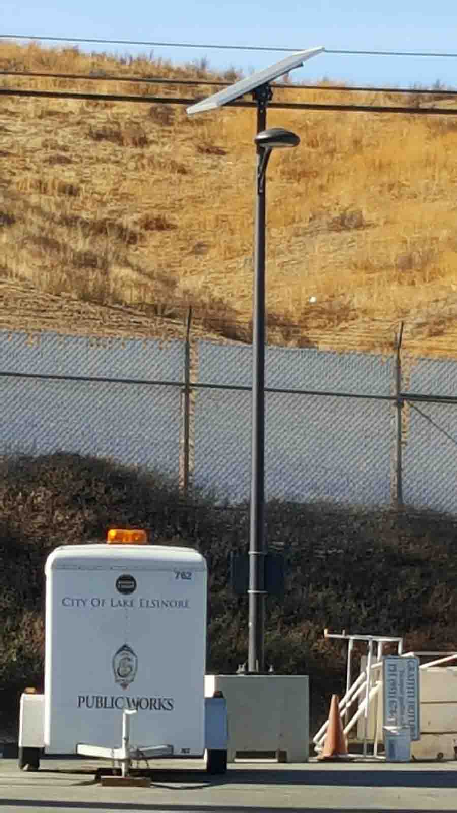 Lake Elsinore | Portable Solar Lights for Parking Lot